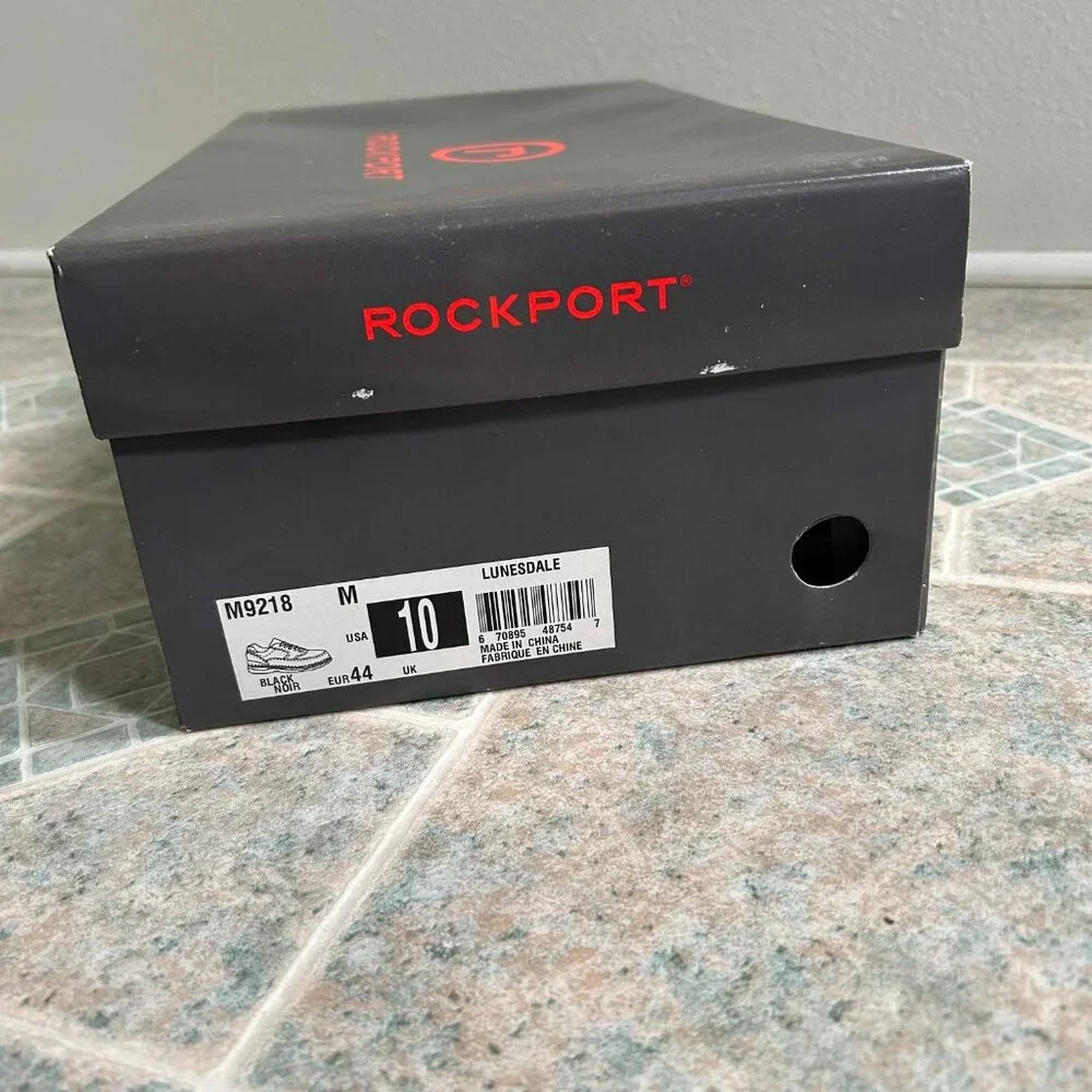 Mens NIB Rockport Lunesdale Walking Shoes Sz 10M